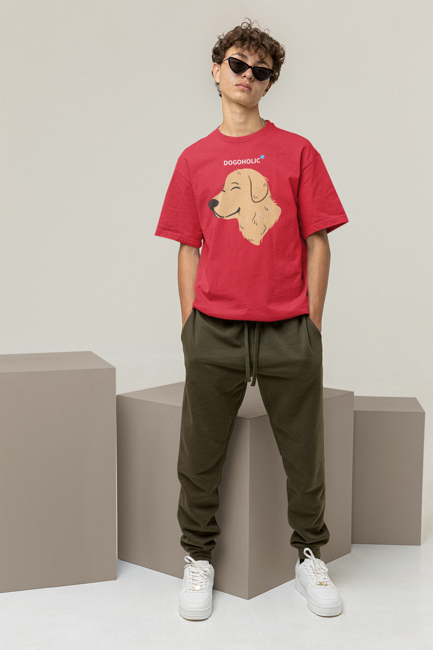 Dogoholic Oversized TShirt