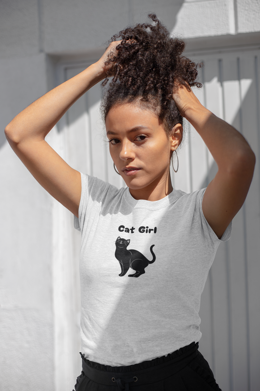 “Cat Girl” T-Shirt – Cute, Comfy &amp; Full of Cattitude