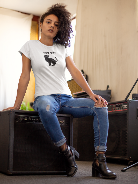 “Cat Girl” T-Shirt – Cute, Comfy &amp; Full of Cattitude
